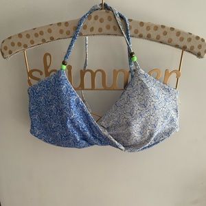 Patterned Bikini Top